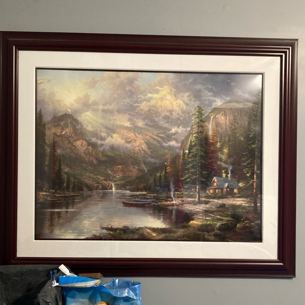 Mountain Majesty by Thomas Kinkade